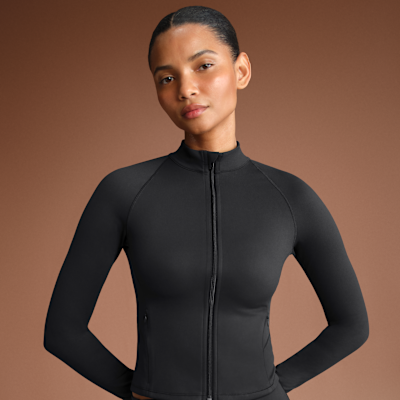 NikeSKIMS Matte Women's Mock-Neck Full-Zip Jacket