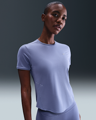 Женские шорты Nike Swift Dri-FIT Short-Sleeve Top для бега