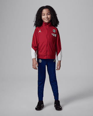 Детский спортивный костюм Paris Saint-Germain Strike Fourth Little Kids' Jordan Dri-FIT Soccer Knit Tracksuit