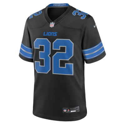 Jersey de fútbol americano Nike de la NFL Game para hombre Brian Branch Detroit Lions