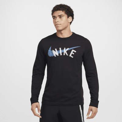 Playera de fitness de manga larga Dri-FIT para hombre Nike