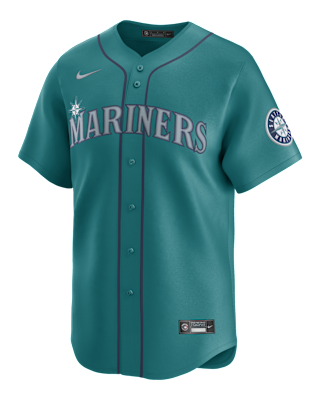 Мужские джерси Cal Raleigh Seattle Mariners Nike Dri-FIT MLB Limited Jersey