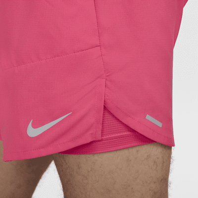 Short de running 2-en-1 18 cm Dri-FIT Nike Stride pour homme