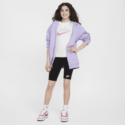 Playera para niña talla grande Nike Sportswear