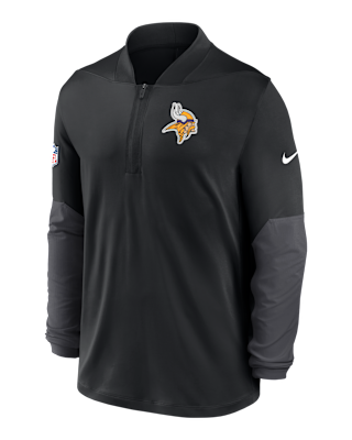 Мужские  Minnesota Vikings Feel The Pressure Nike Dri-FIT NFL 1/2-Zip Top