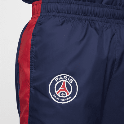 Paris Saint-Germain Nike vevd fotballtracksuit med hette til herre