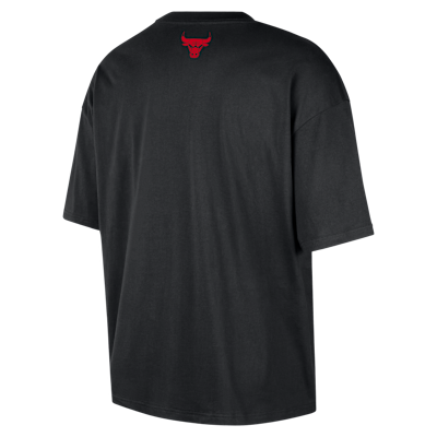 Chicago Bulls Courtside Nike NBA boxy T-shirt voor heren