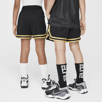 Shorts de básquetbol de 13 cm para niños talla grande Nike DNA