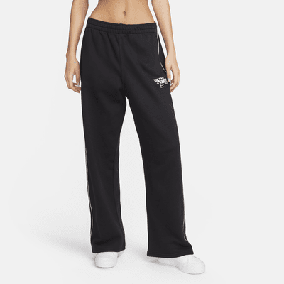 Nike Sportswear Women's Straight-Leg French Terry Trousers