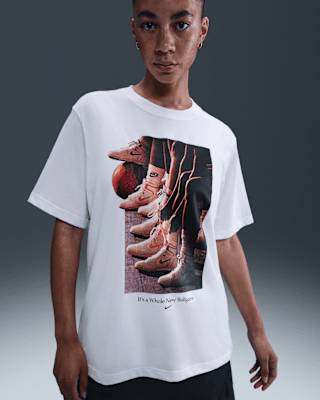 Женская футболка Nike Dri-FIT Short-Sleeve Basketball для баскетбола