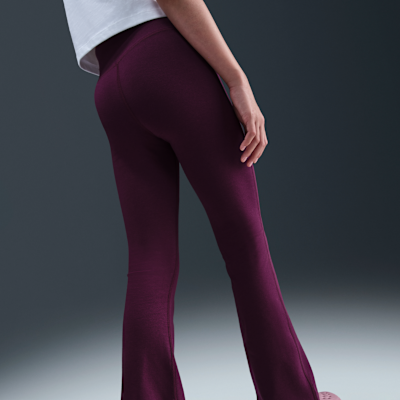 Legging évasé taille haute Nike Sportswear Classic pour fille