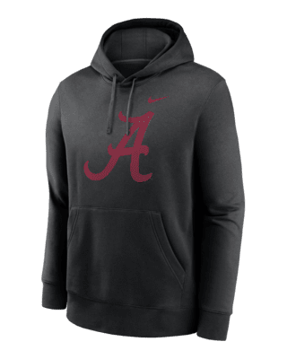 Мужское худи Alabama Crimson Tide Primetime Evergreen Club Primary Logo Nike College Pullover Hoodie