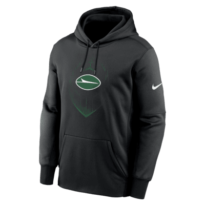 New York Jets Icon Men’s Nike Therma NFL Pullover Hoodie