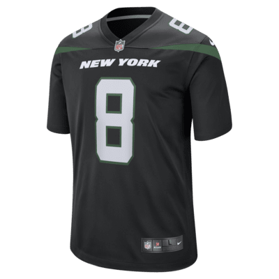 Jersey de fútbol americano Nike de la NFL Game para hombre Aaron Rodgers New York Jets