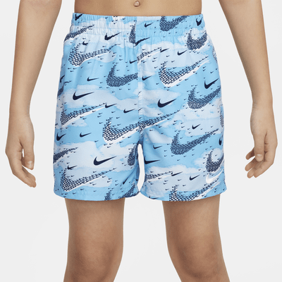 Nike Swim Flock Big Kids' (Boys') 4" Volley Shorts