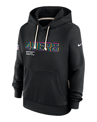 Женское худи San Francisco 49ers Crucial Catch Nike Dri-FIT NFL Pullover Hoodie