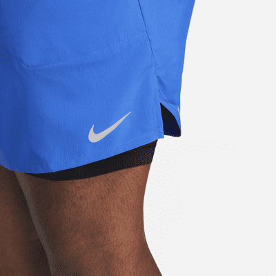 Nike Stride Dri-FIT 2-in-1 hardloopshorts voor heren (18 cm)