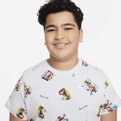 Nike Sportswear Big Kids' T-Shirt (Extended Size)