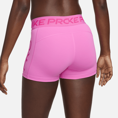 Nike Pro Women's Mid-Rise 3" Graphic Shorts