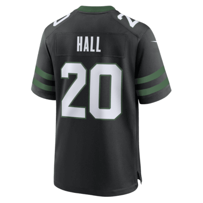 Jersey de fútbol americano Nike de la NFL Game para hombre Breece Hall New York Jets