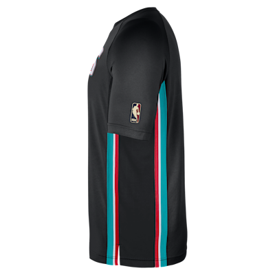 Playera de manga corta Nike Dri-FIT de la NBA para hombre Memphis Grizzlies 2025/26 Hardwood Classics