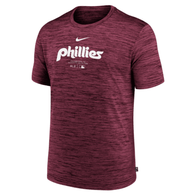 Мужская футболка Philadelphia Phillies Authentic Collection Practice Velocity