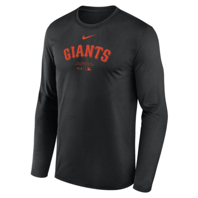 San Francisco Giants Authentic Collection Practice Men's Nike Dri-FIT MLB Long-Sleeve T-Shirt