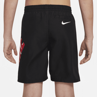 Shorts de voleibol de 18 cm para niño talla grande