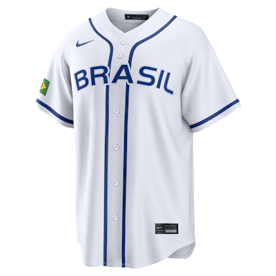 Brazil National Baseball Team 2026 World Baseball Classic Men's Nike Stadium Jersey