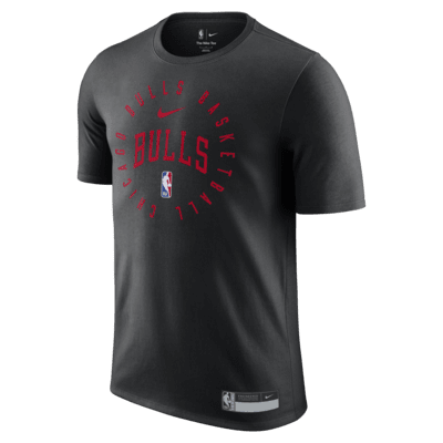 T-shirt NBA Nike Dri-FIT Chicago Bulls para homem