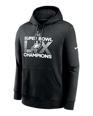 Мужское худи Philadelphia Eagles Super Bowl LIX Champions Nike NFL Pullover Hoodie