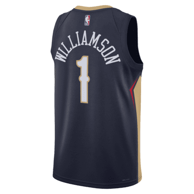 New Orleans Pelicans Icon Edition 2022/23 Nike Dri-FIT Swingman NBA-jersey voor heren