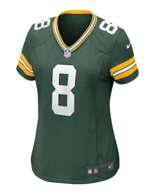 Женские джерси Josh Jacobs Green Bay Packers Nike NFL Game Football Jersey для футбола