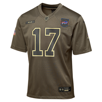 Josh Allen Buffalo Bills Salute to Service Big Kids’ Nike NFL Game Jersey