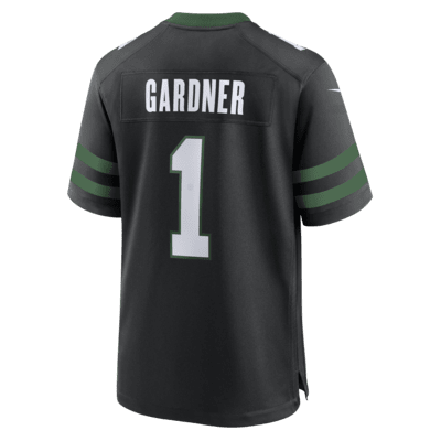 Jersey de fútbol americano Nike de la NFL Game para hombre Sauce Gardner New York Jets