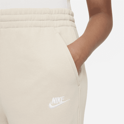 Pants de pierna ancha para niña talla grande Nike Sportswear Club Fleece