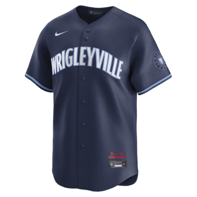 Jersey Nike Dri-FIT ADV de la MLB Limited para hombre Chicago Cubs City Connect