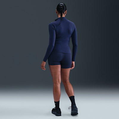 Dámská bunda Nike One Fitted Dri-FIT se zipem po celé délce