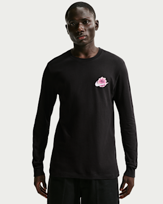 Мужская футболка Nike Essential Long-Sleeve Basketball для баскетбола