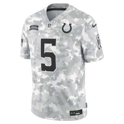 Jersey Nike Dri-FIT de la NFL Limited para hombre Anthony Richardson Indianapolis Colts Salute to Service