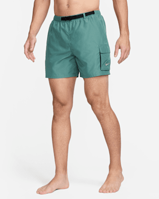 【Nike】Nike Swim Flock Men's 5\" Volley Shorts Nike Swim Flock 5 Inch Volley Shorts Swim Trunks Lined Men's