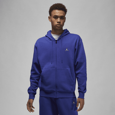 blue jordan zip up hoodie