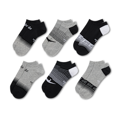 Nike Everyday No-Show Lightweight Socks (6 Pairs)