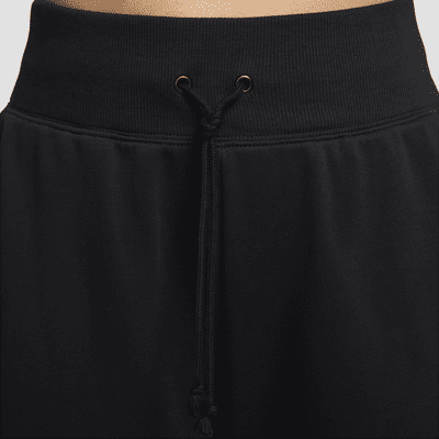 Nike Sportswear Phoenix Fleece Pants de entrenamiento de French Terry de tiro alto y de pierna ancha para mujer