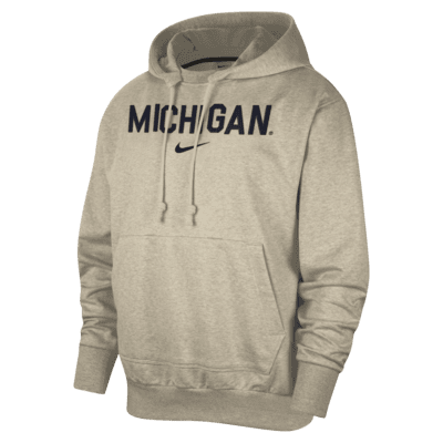 Michigan Standard Issue Men's Nike College Pullover Hoodie