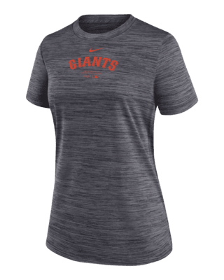 Женская футболка San Francisco Giants Authentic Collection Practice Velocity Nike Dri-FIT MLB