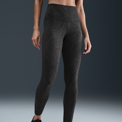 Nike Zenvy Women's Gentle-Support High-Waisted 7/8 Printed Leggings