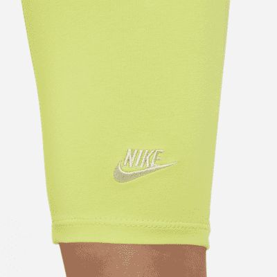 Nike Sportswear Big Kids' (Girls') High-Rise 9" Bike Shorts