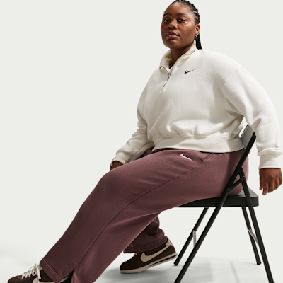 Nike Sportswear Phoenix Fleece Women's High-Waisted Pants (Plus Size)