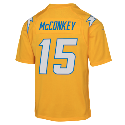 Ladd McConkey Los Angeles Chargers Big Kids' Nike NFL Game Jersey